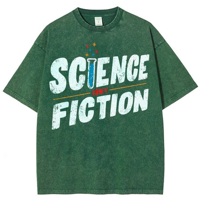 Science Isn’t Fiction Vintage Distressed T-shirt