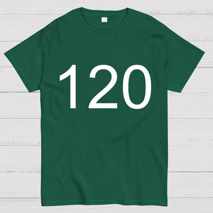 Number 120 Game Movie Geek T-Shirt