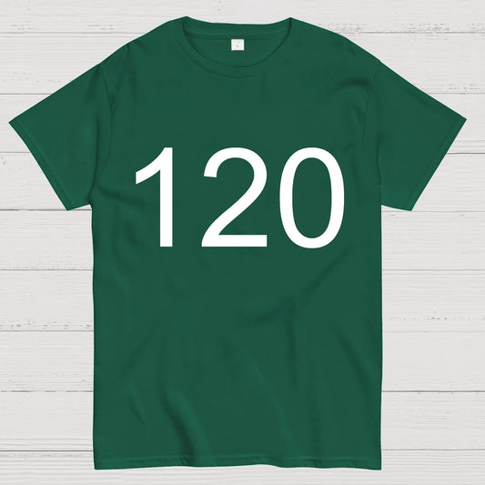 Number 120 Game Movie Geek T-Shirt
