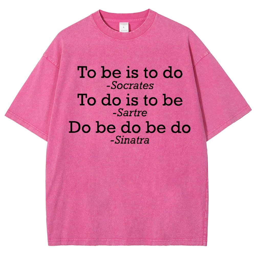 Do Be Do Be Do Joke Vintage Distressed T-shirt