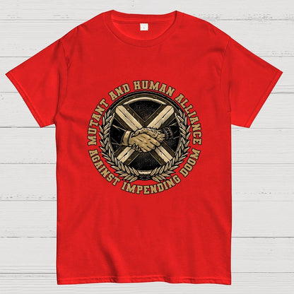Mutant and Human Alliance Geek T-Shirt