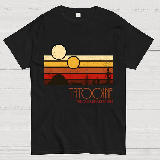 Double Suns Endless Dunes Geek T-Shirt