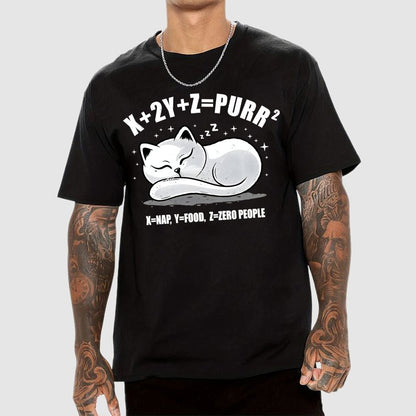Purrfect Equation Geek T-Shirt