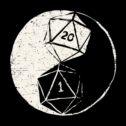RPG Duality Balancing Geek T-Shirt