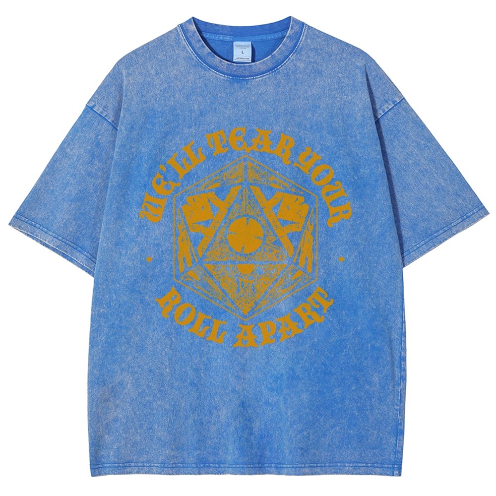Lament D20 Vintage Distressed T-shirt