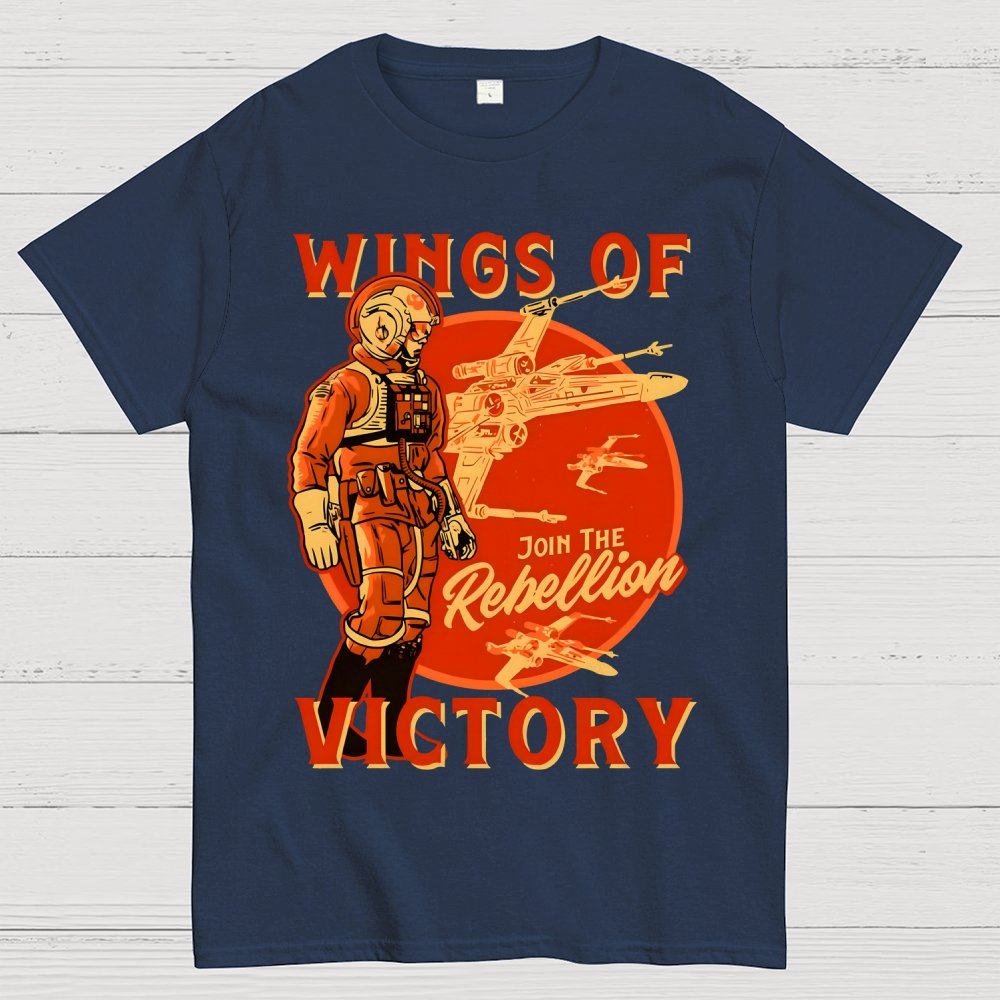 Wings of Triumph Victory Recruitment Geek T-Shirt