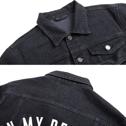 In My Defense I Was Left Unsupervised Denim Jacket 2412000667
