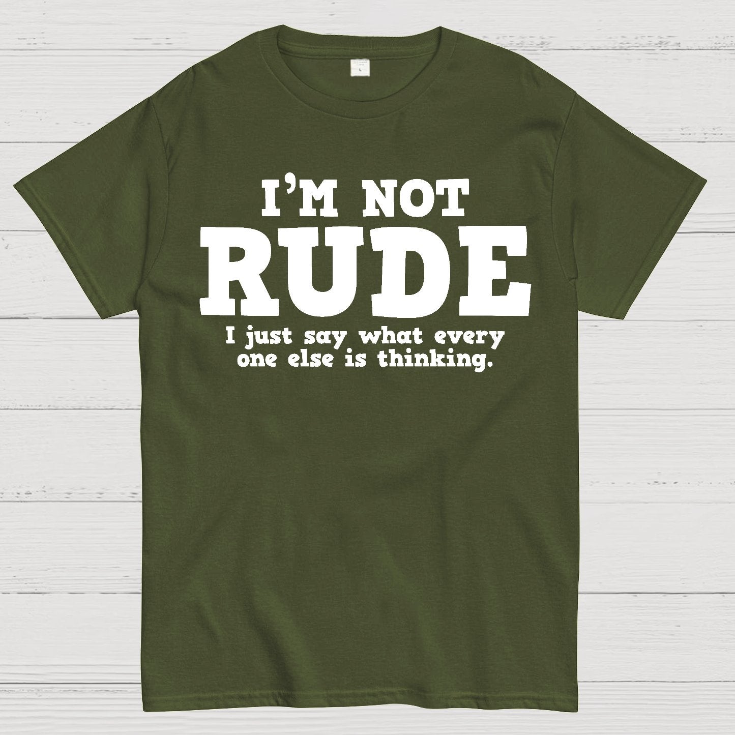 I'm not Rude I Just Have The Balls to Say What Everyone Else is Thinking Geek T-Shirt