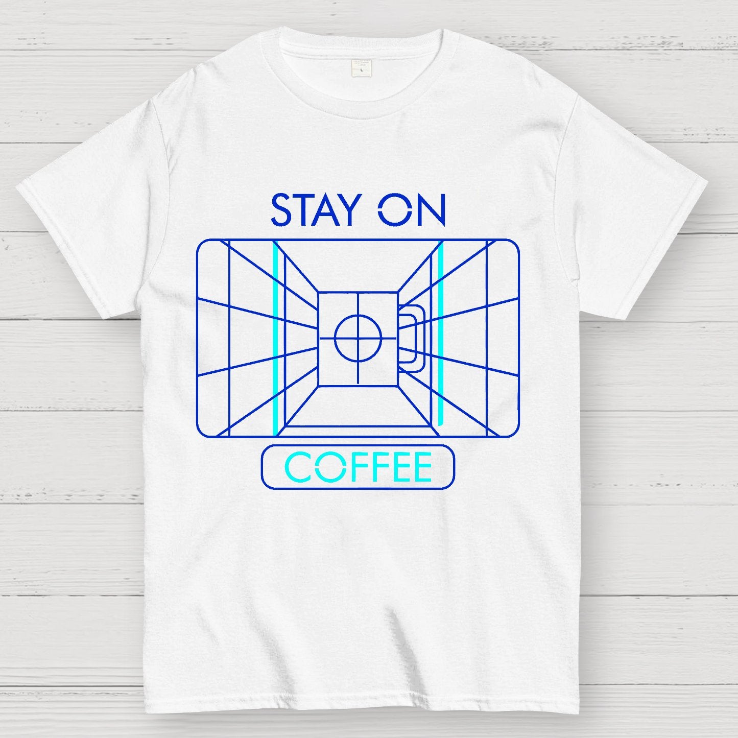 Stay On Coffee Geek T-Shirt