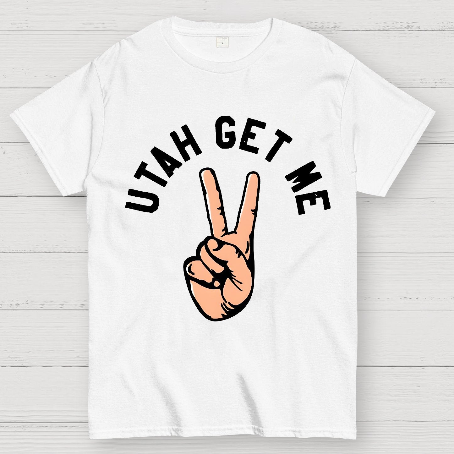 Utah Get Me Two Ocean Wave's Surf Shop Geek T-Shirt