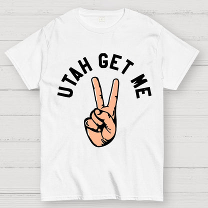 Utah Get Me Two Ocean Wave's Surf Shop Geek T-Shirt