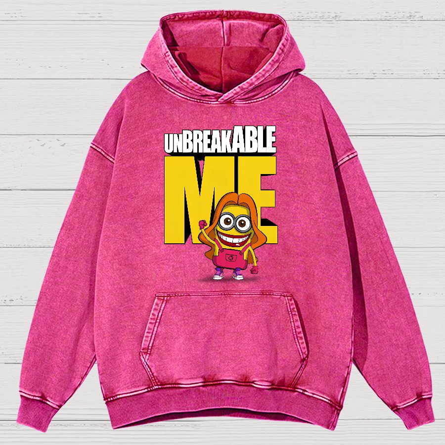 The Indestructible Me Vintage Distressed Hoodie