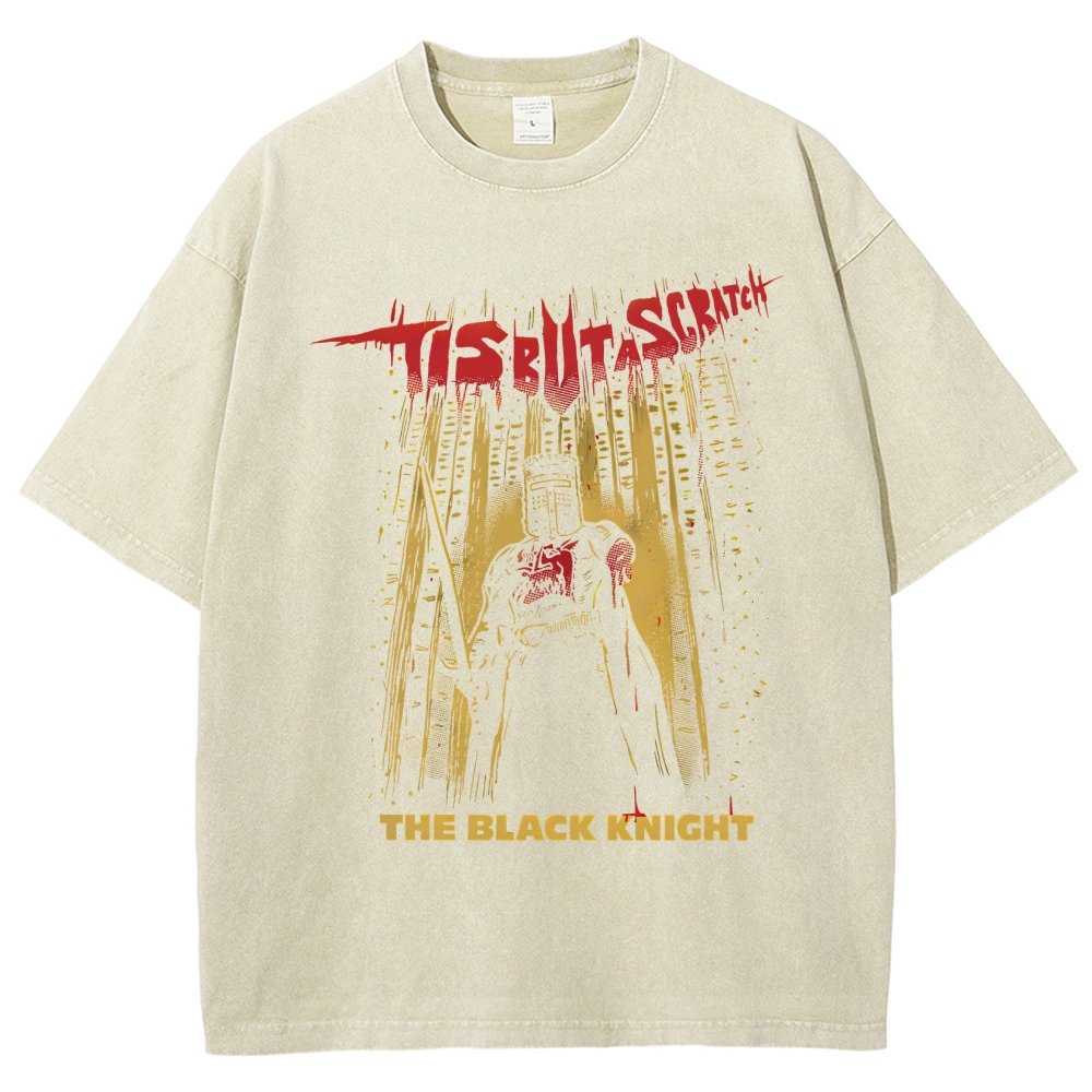The Black Knight Vintage Distressed T-shirt