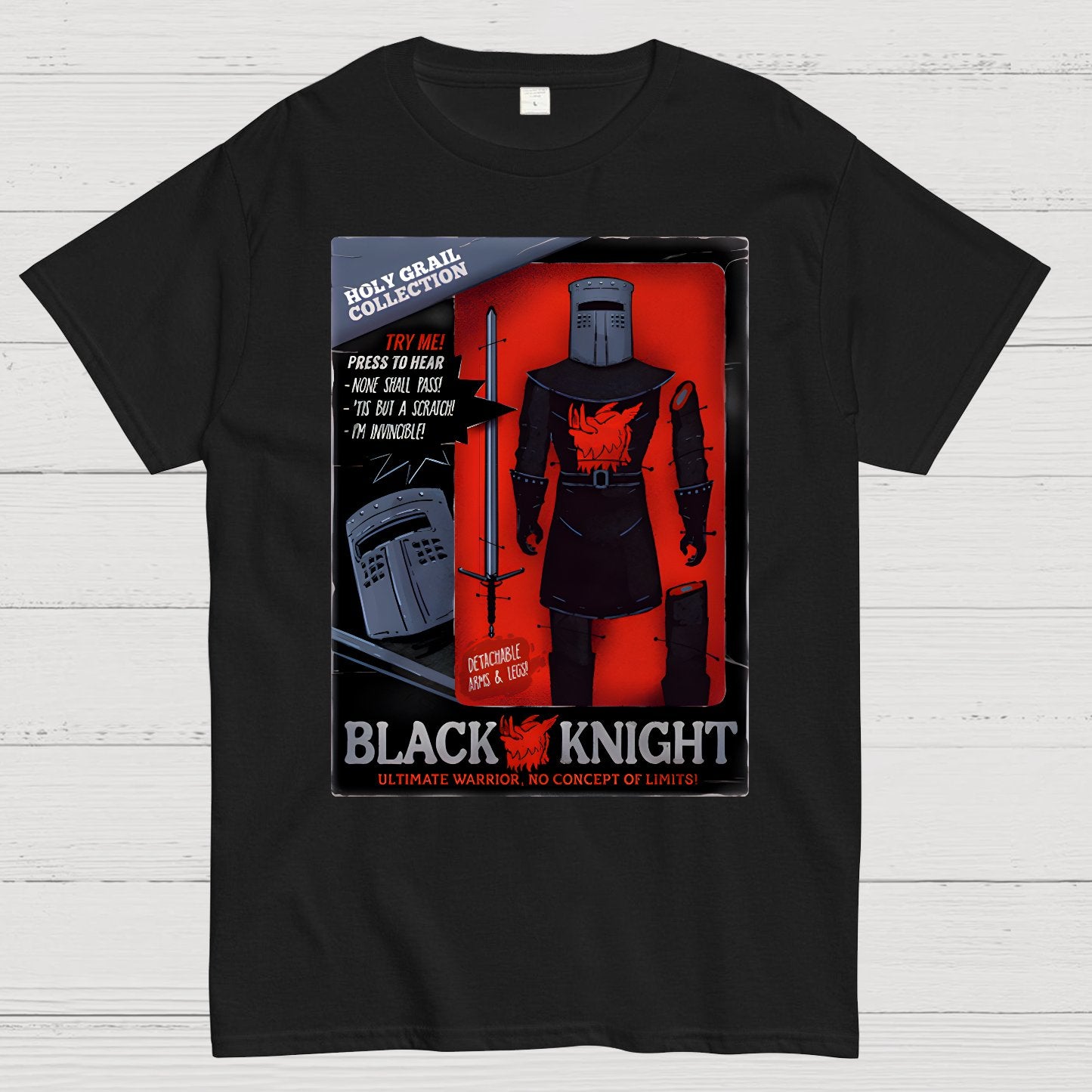Limited Edition Knight Figure Geek T-Shirt