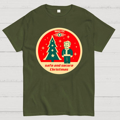 Safe and Secure Christmas Geek T-Shirt