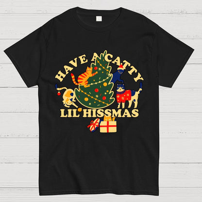 Have A Catty Lil Hissmas Geek T-Shirt