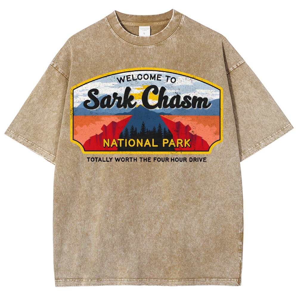 Welcome To Sarcasm Remix Vintage Distressed T-shirt
