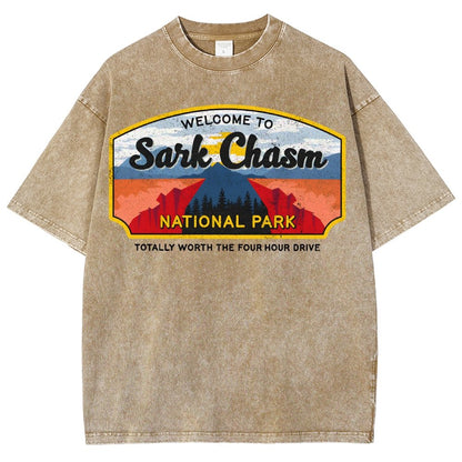Welcome To Sarcasm Remix Vintage Distressed T-shirt