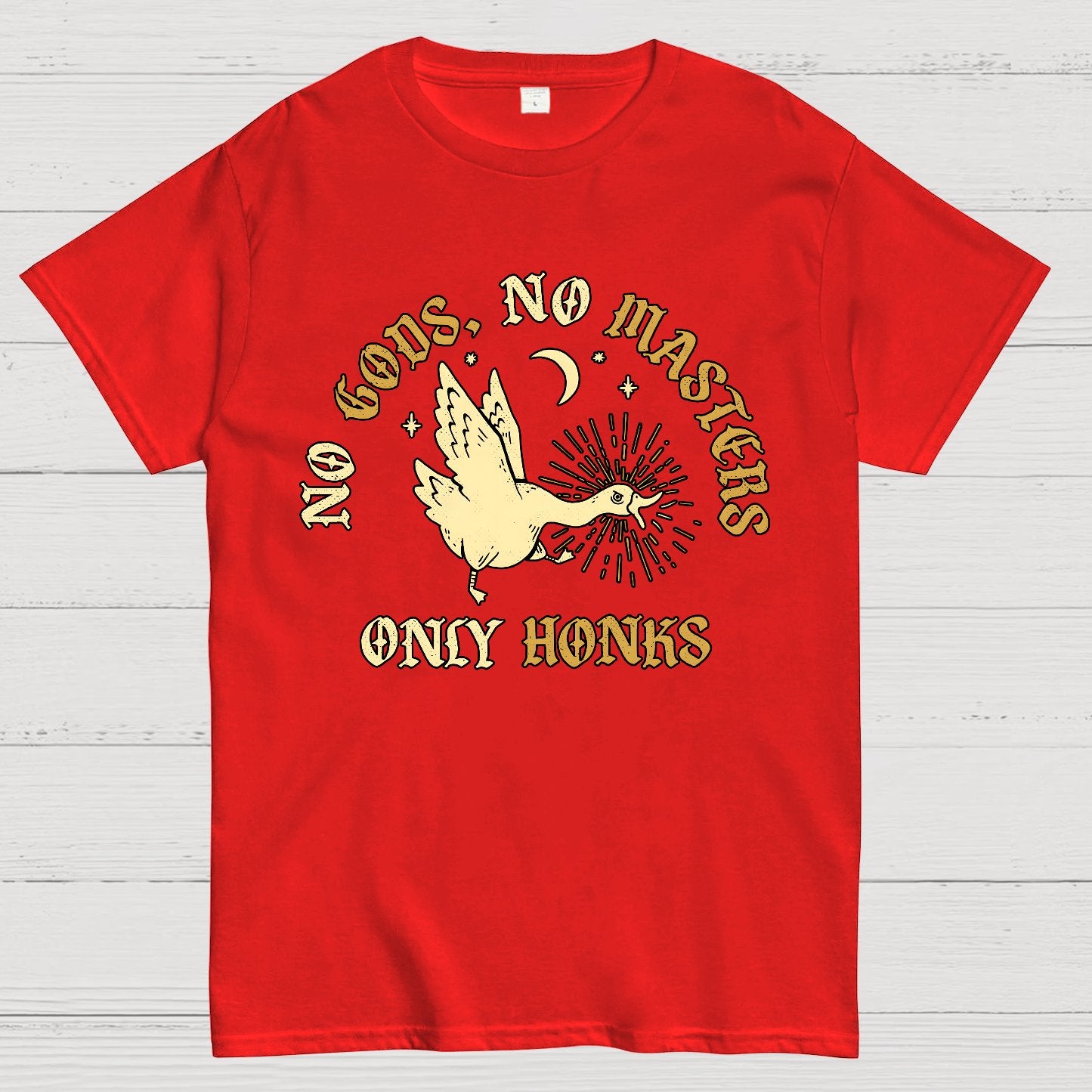 No Gods, No Masters Geek T-Shirt
