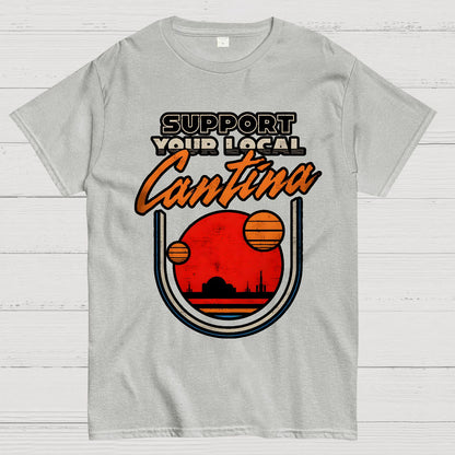 Support Your Local Hangout Geek T-Shirt