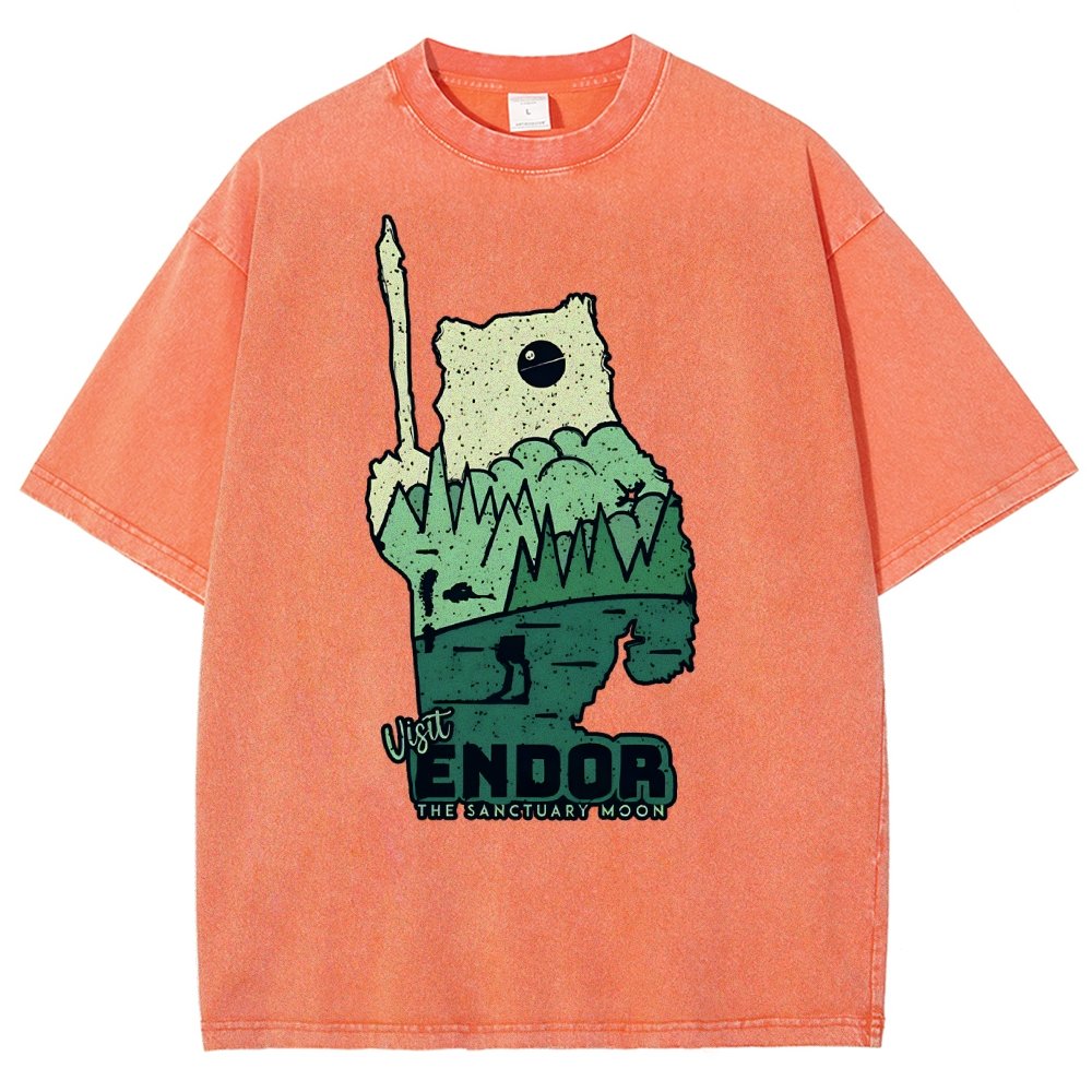 Endoe Vintage Distressed T-shirt