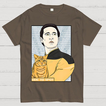Date Ode To Spot Cat Geek T-Shirt