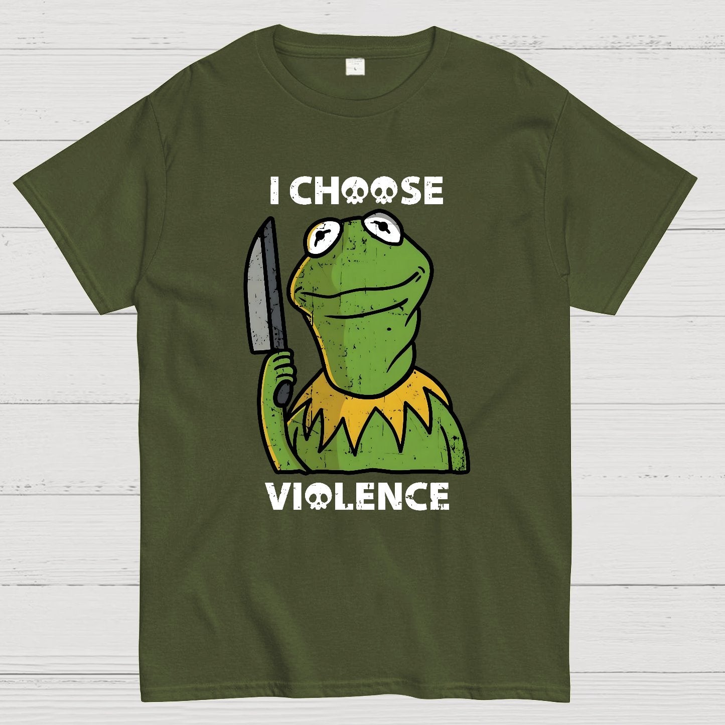 I Choose Violence Geek T-Shirt