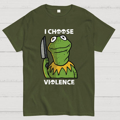 I Choose Violence Geek T-Shirt