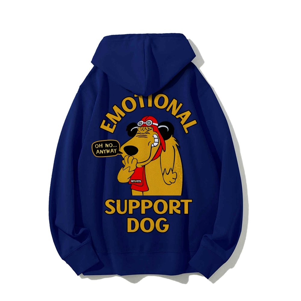 Support Or Not? Printed Back Unisex Cotton Hoodie
