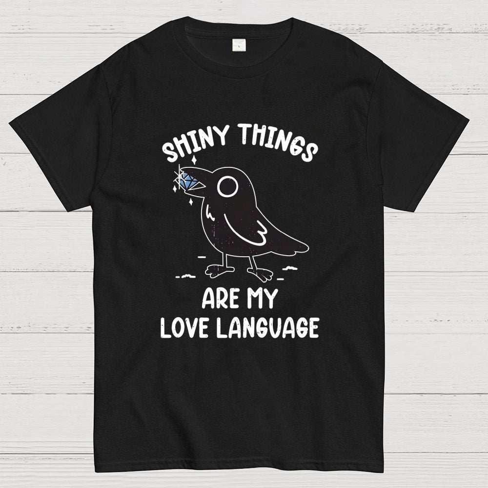 Crow Love Shiny Geek T-Shirt