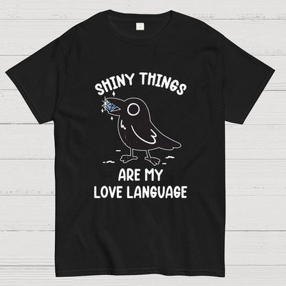 Crow Love Shiny Geek T-Shirt