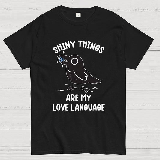Crow Love Shiny Geek T-Shirt