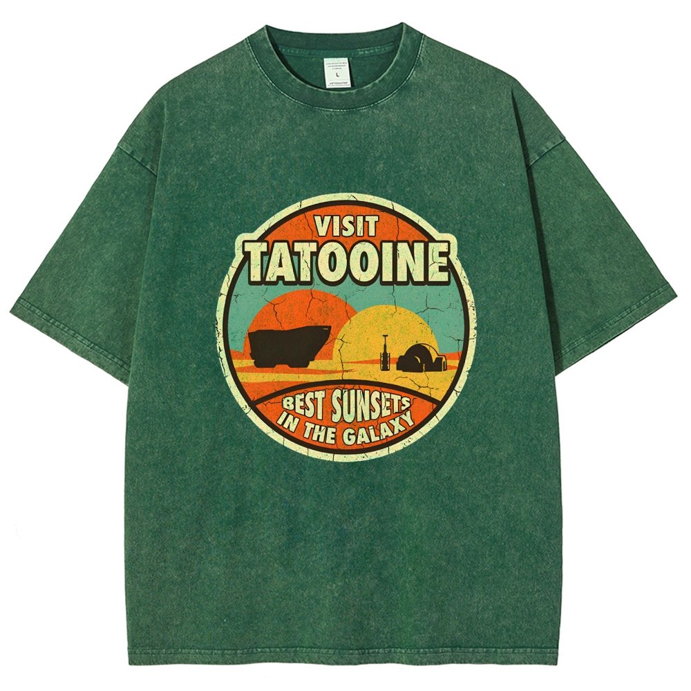 Best Sunsets In The Galaxy Vintage Distressed T-shirt