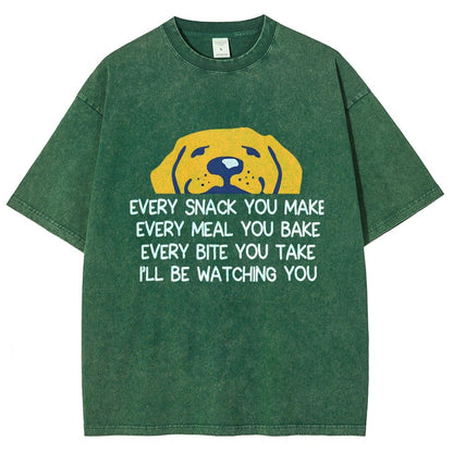 Every Snack You Make Vintage Distressed T-shirt