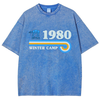 Winter Camp Vintage Distressed T-shirt