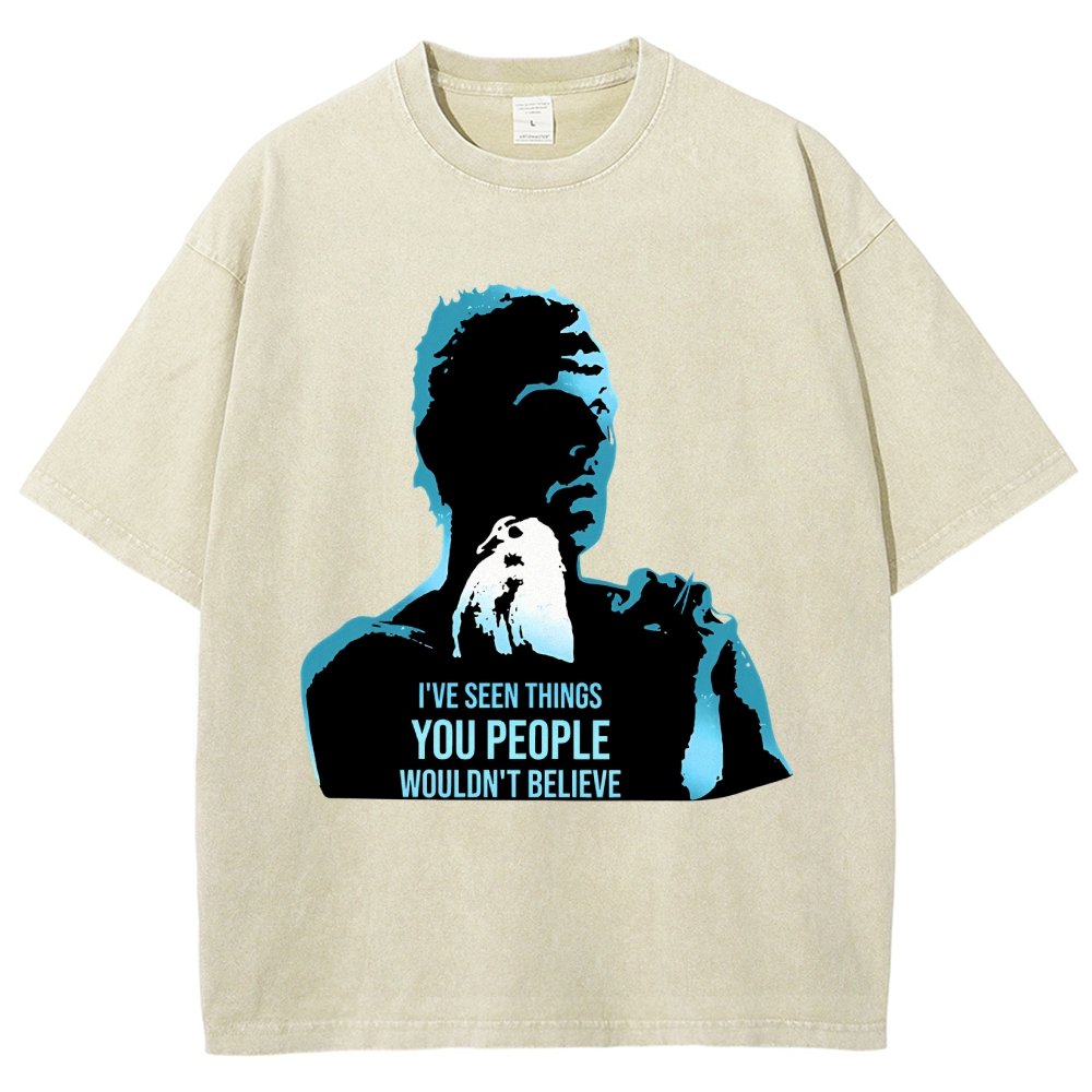 I've Seen Things You People Wouldn't Believe Vintage Distressed T-shirt