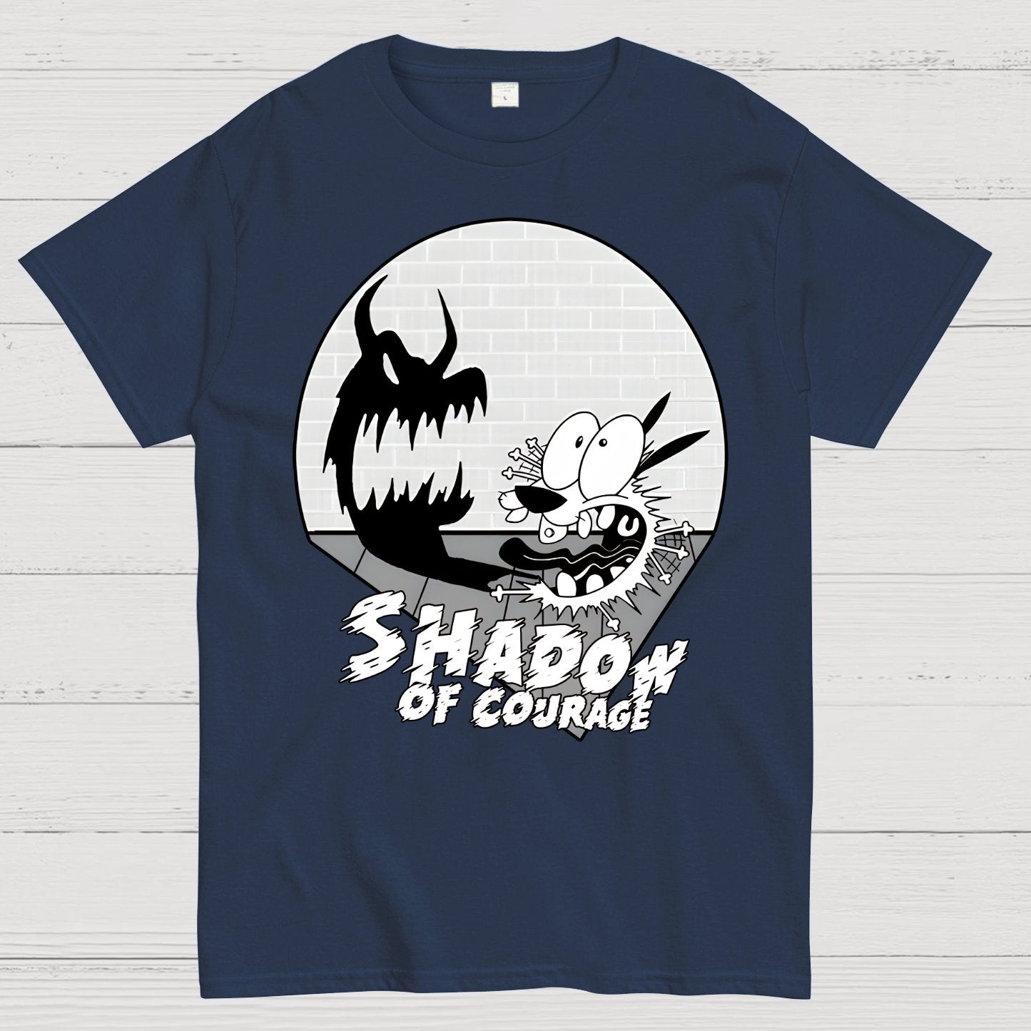 The Courage Of A Dog Geek T-Shirt