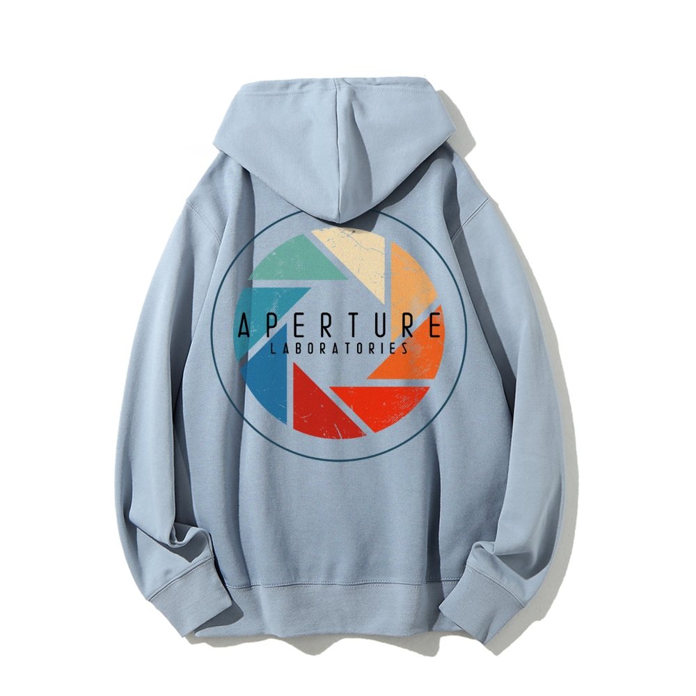Aperture Printed Back Unisex Cotton Hoodie