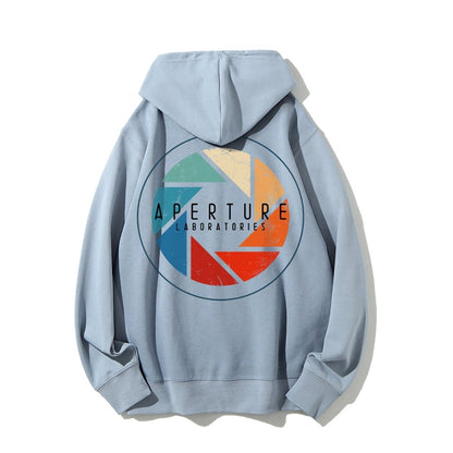 Aperture Printed Back Unisex Cotton Hoodie