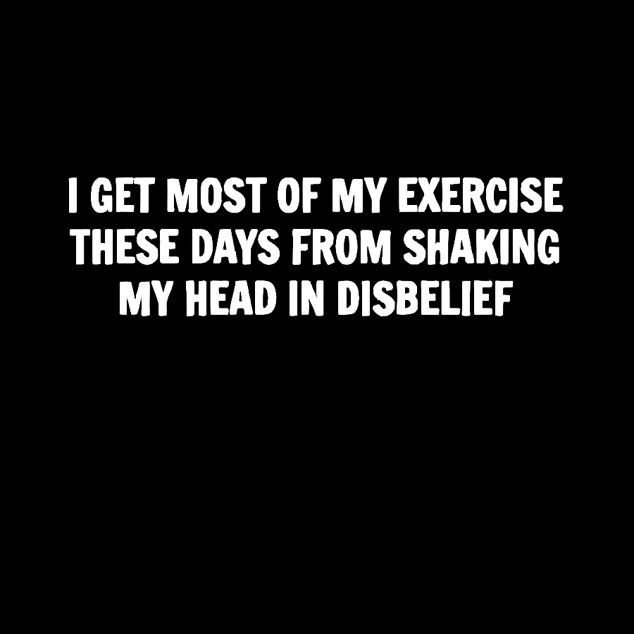 Shaking My Head Sarcastic Geek T-Shirt