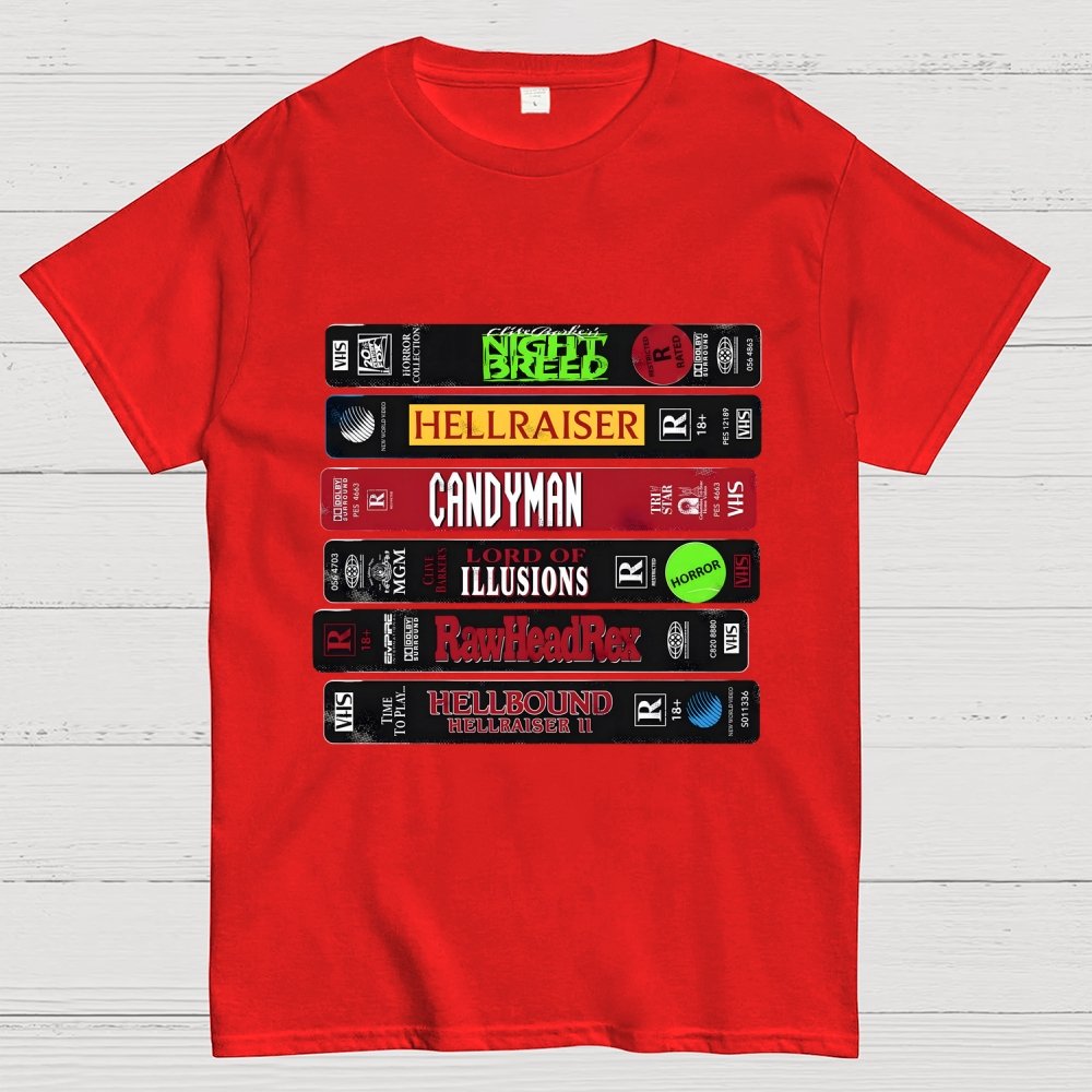 VHS Barker Unisex Geek T-Shirt