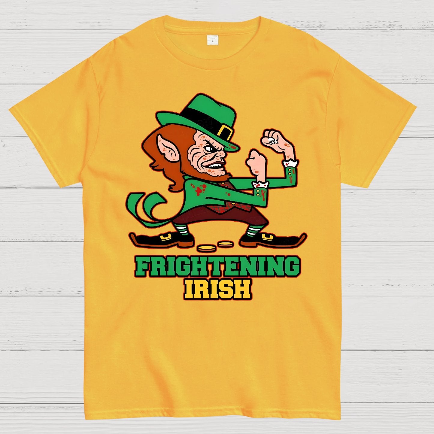 Frightening Irish- St. Patrick's Day Geek T-Shirt