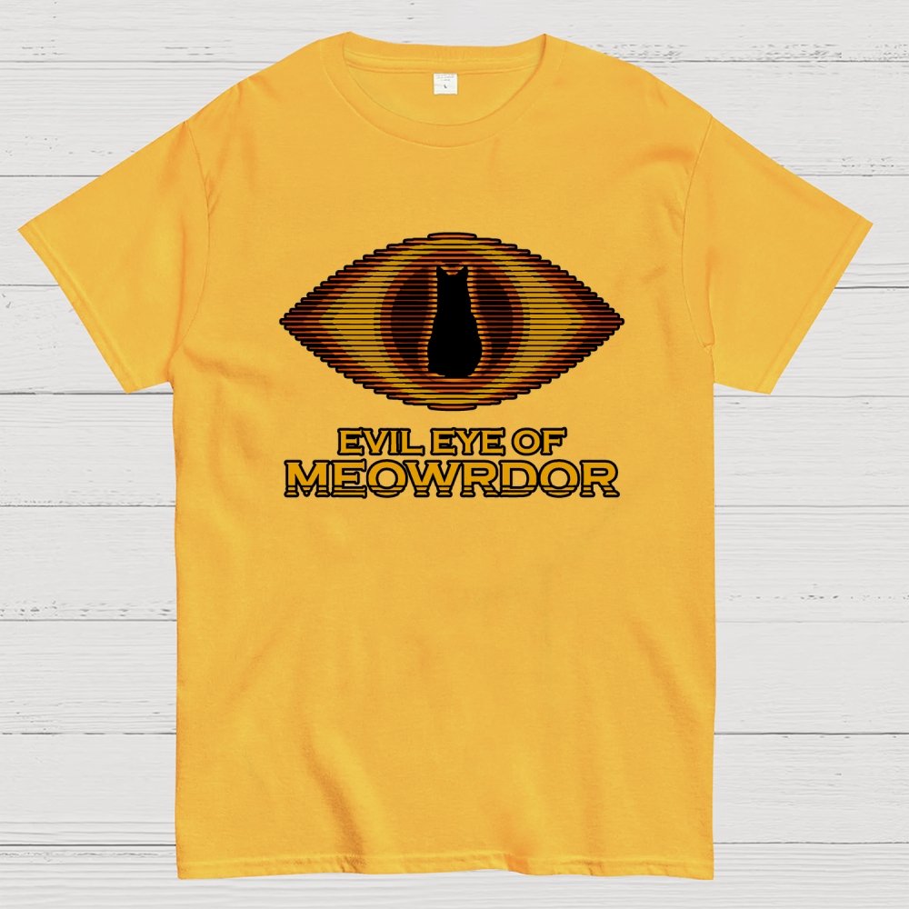Mysterious Eye of Kittyland Cat Geek T-Shirt