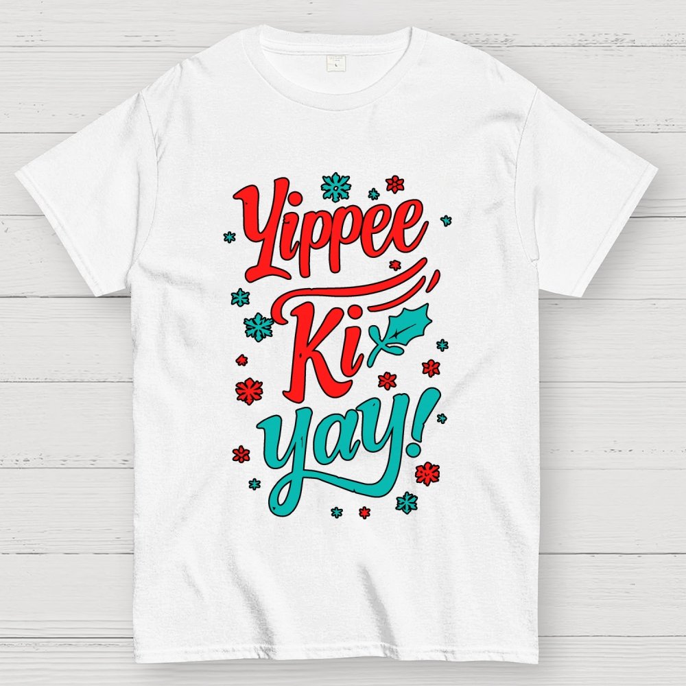 Yippee Ki Yay Christmas Geek T-Shirt