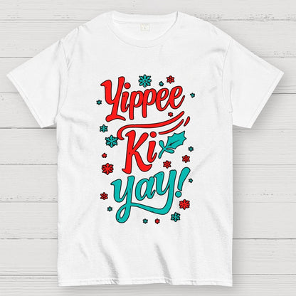 Yippee Ki Yay Christmas Geek T-Shirt