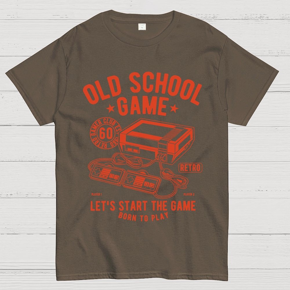 OLD SCHOOL GAME Geek T-Shirt
