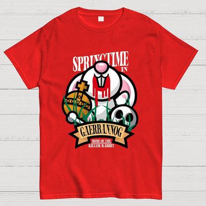 Spring Killer Rabbit Unisex Geek T-Shirt