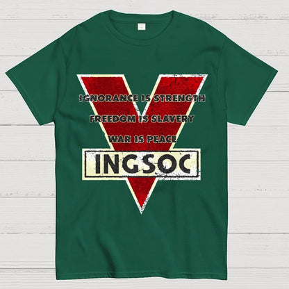 Lgnorance Is Strength Tri Blend Sarcasm Geek T-Shirt
