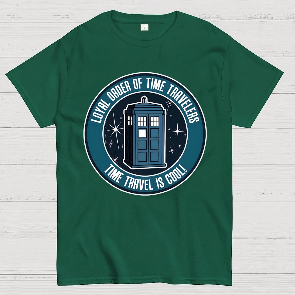Time Travel is Cool Geek T-Shirt