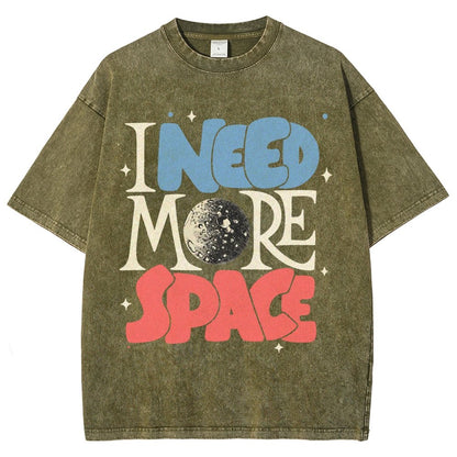 I Need More Space Vintage Distressed T-shirt